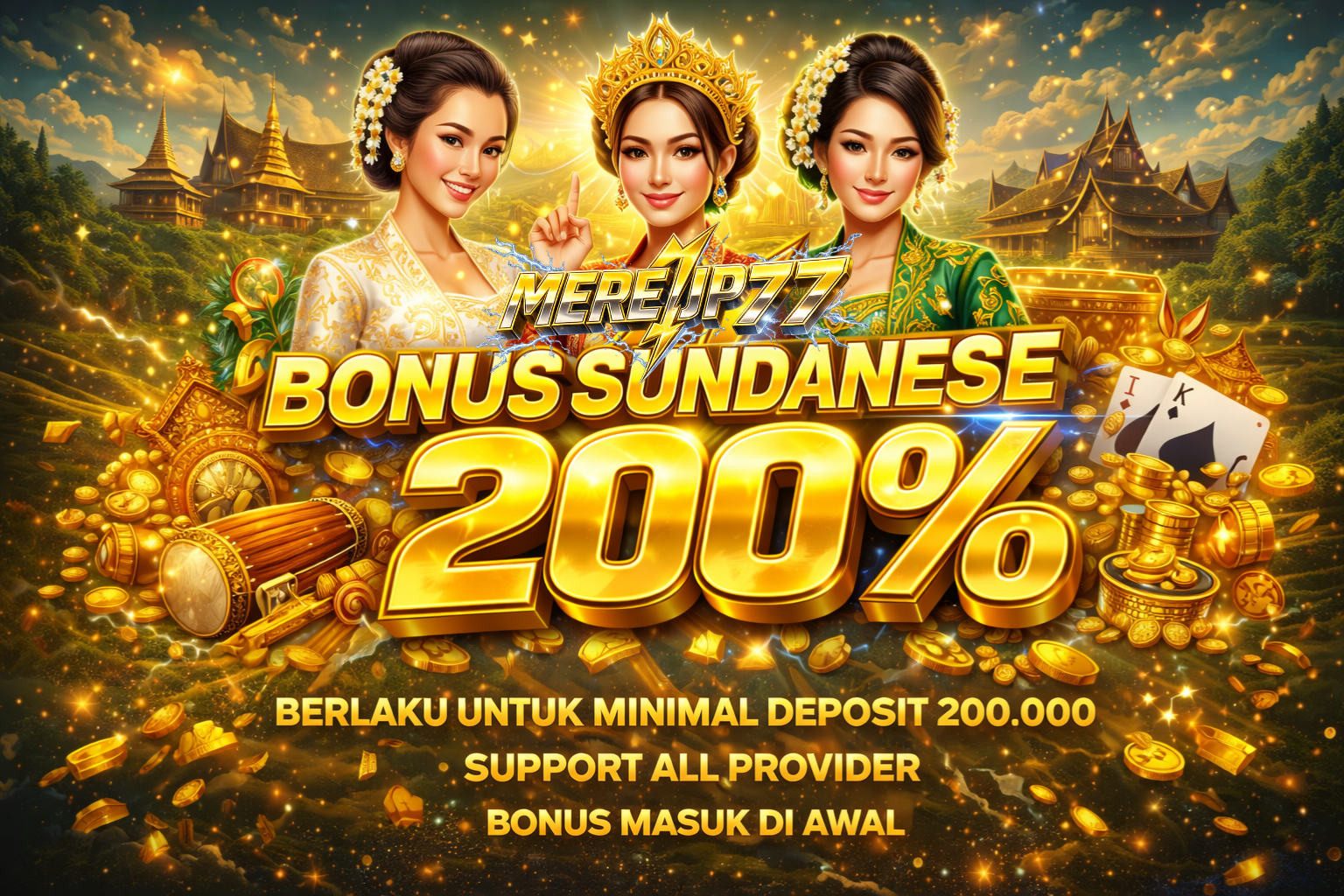 BONUS SUNDANESE 200%